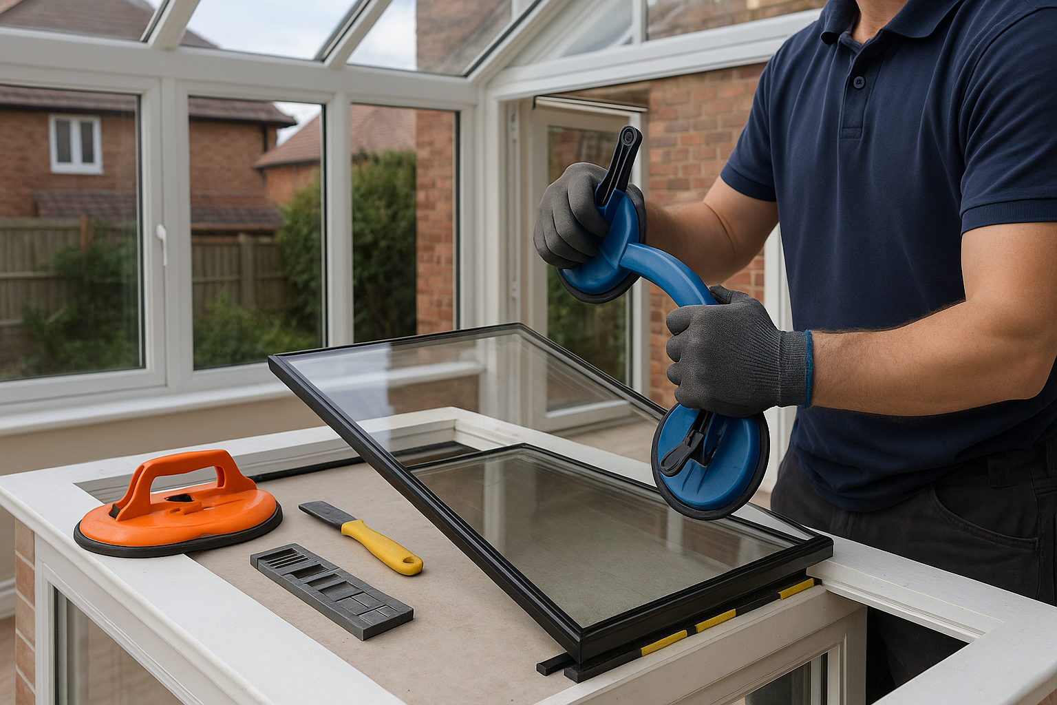Conservatory and Roof Glazing Ilford service image