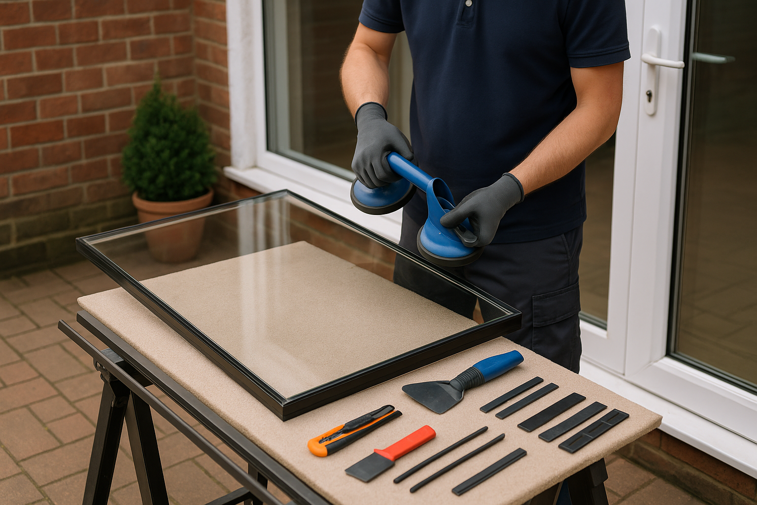 Door Glass Replacement in Ilford service image